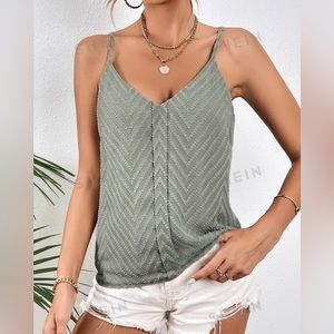 SHEIN LUNE Solid Cami Top